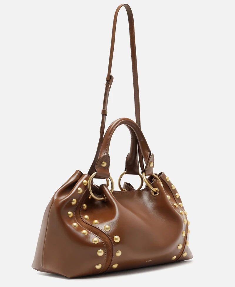 Arezzo Lucienne Medium Leather Satchel Bag