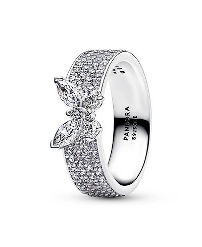 Pandora Sparkling Butterfly Bold Ring