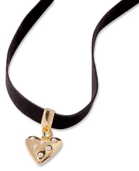 brook & york Samantha Heart Charm Choker