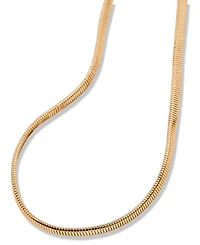 brook & york Gold Tone Snake Collar Necklace