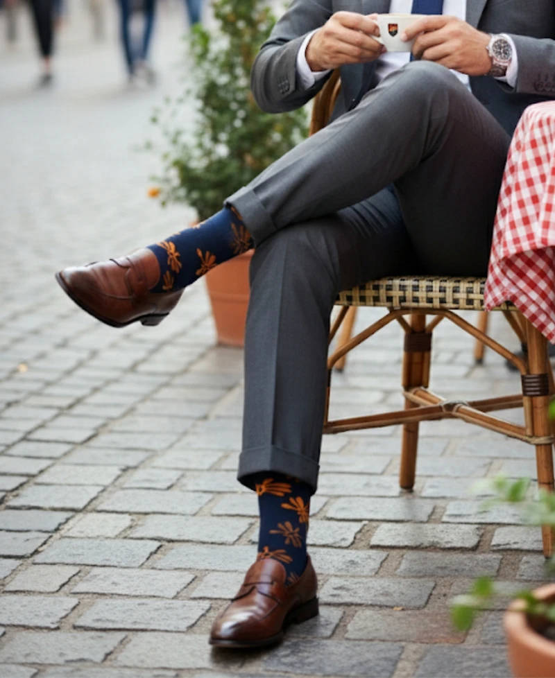 Love Sock Company Men's Athens Gift Bundle Socks, 5-Pack