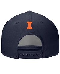 Men's Navy Illinois Fighting Illini Rise Adjustable Hat
