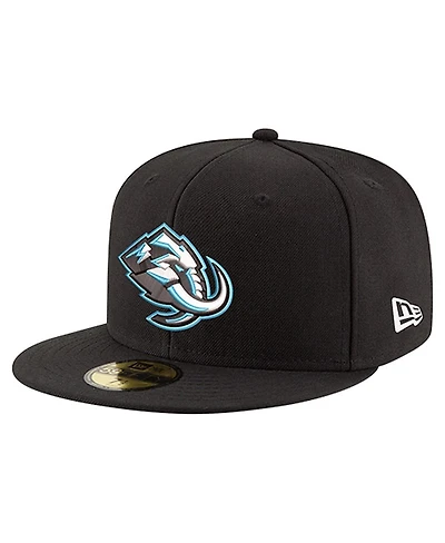 New Era Men's Black Utah Mammoth Core 59FIFTY Fitted Hat