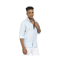 Campus Sutra Men's Striped Shirt