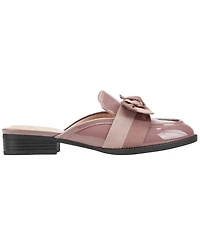 Bandolino Women's Leilani Bow Slip-On Tailored Mule Loafers