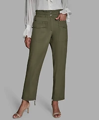 Bcbg Women's Patch Pockets Mid-Rise Pants