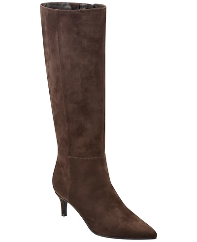 Marc Fisher Women's Glint Wide Calf Tall Pointy Toe Boots