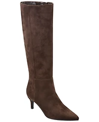 Marc Fisher Women's Glint Wide Calf Tall Pointy Toe Boots
