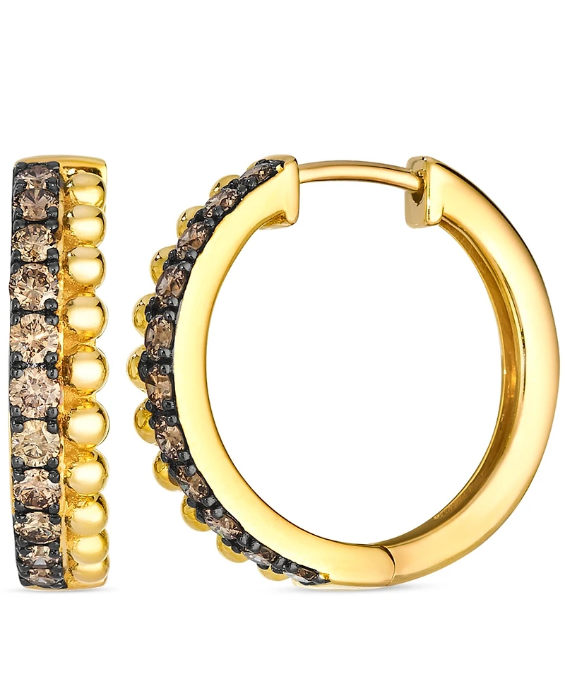Le Vian Chocolate Diamond Earrings (0.65 ct. t.w.) in 14k Honey Gold