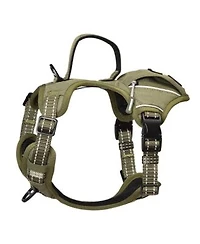 Petmarvel Heavy Duty Tactical Dog Harness with Poop Bag Holder
