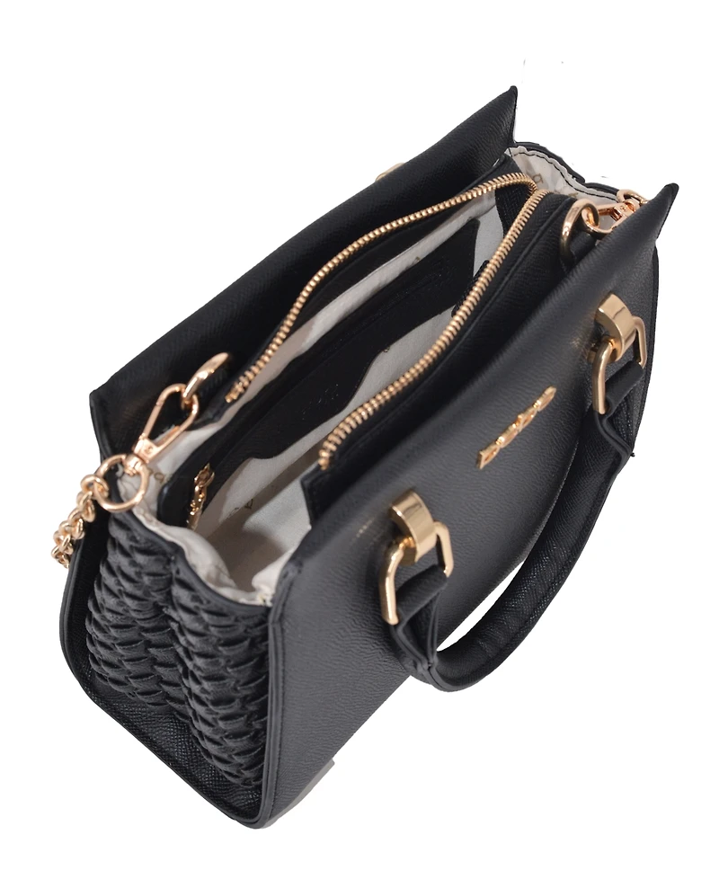 Bebe Women's Katriel Small Satchel Crossbody Bag