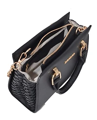 Bebe Women's Katriel Small Satchel Crossbody Bag