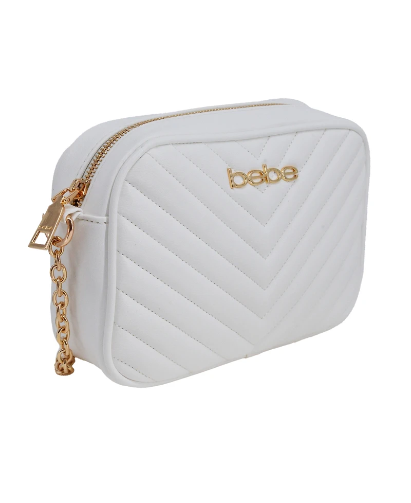 Bebe Women's Tyler Camera Crossbody Bag with Wallet
