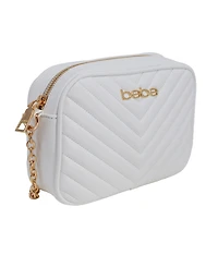 Bebe Women's Tyler Camera Crossbody Bag with Wallet