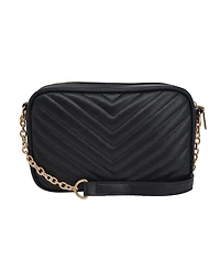 Bebe Women's Tyler Camera Crossbody Bag with Wallet