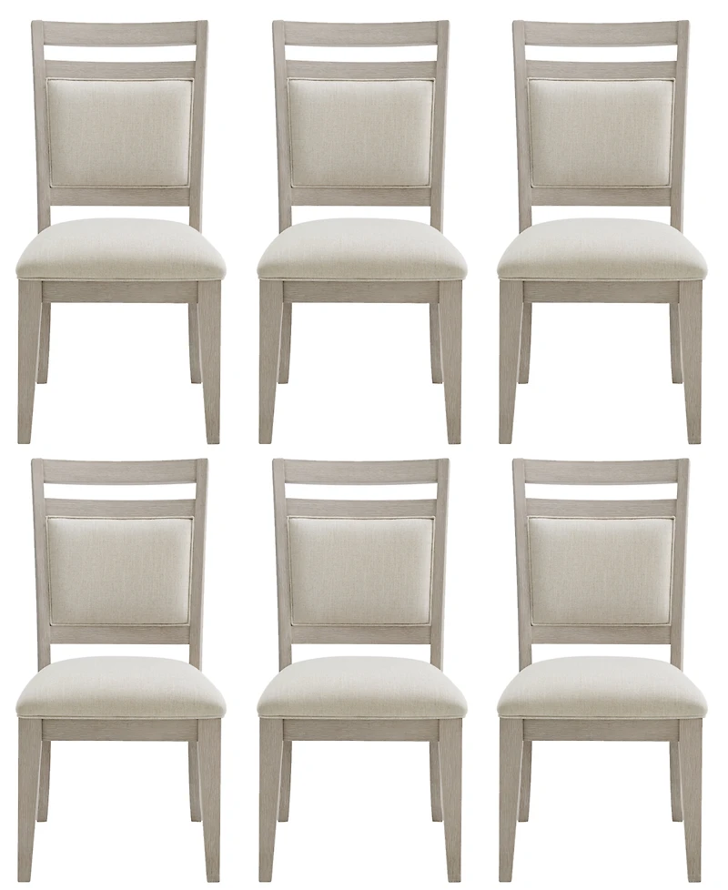 Sirena 6-Pc. Wood Side Chair Set
