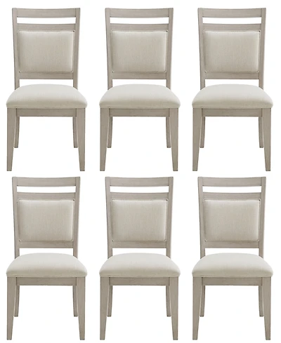 Sirena 6-Pc. Wood Side Chair Set