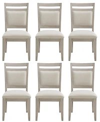 Sirena 6-Pc. Wood Side Chair Set