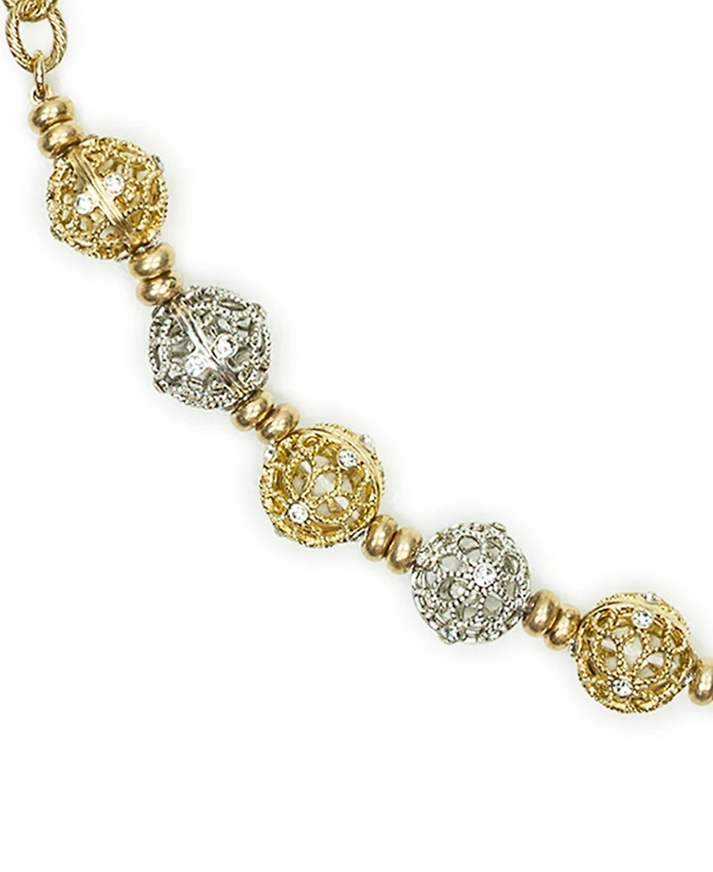 Patricia Nash Filigree Collection Beaded Necklace