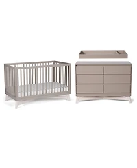 Little Seeds Baby Neutral Pala 4-in-1 Convertible Crib
