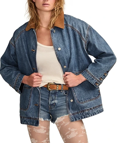 Lucky Brand Women's Legend Denim Barn Jacket
