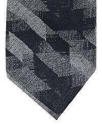 Karl Lagerfeld Paris Men's Sparkle Herringbone Pattern Classic Tie