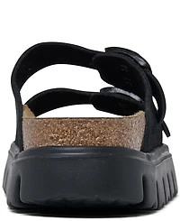 Papillio by Birkenstock Women's Arizona Chunky Suede Leather Platform Sandals from Finish Line