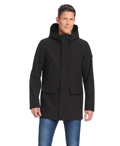 Vince Camuto Men's Hooded Softshell Anorak Jacket
