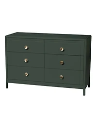 Little Seeds Baby Neutral Briar 6-Drawer Dresser