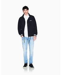 A|X Armani Exchange Men's Nylon Cuff Hooded Jacket