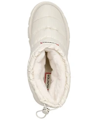 Hunter Women's Maribel Lug Sole Insulated Waterproof Snow Booties from Finish Line