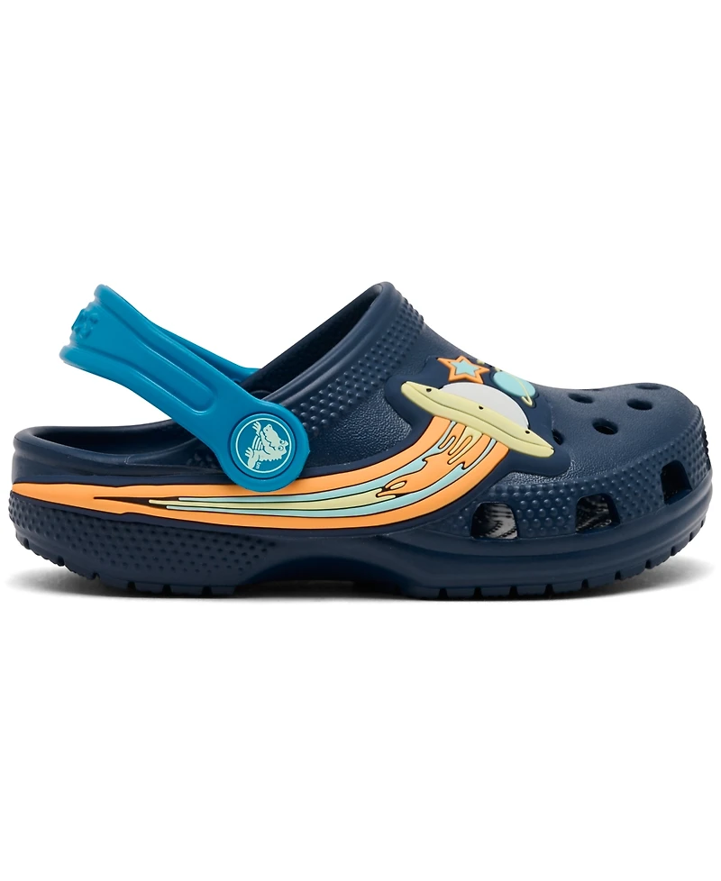 Crocs Toddler Kids Ufo Light-Up Classic Clogs from Finish Line