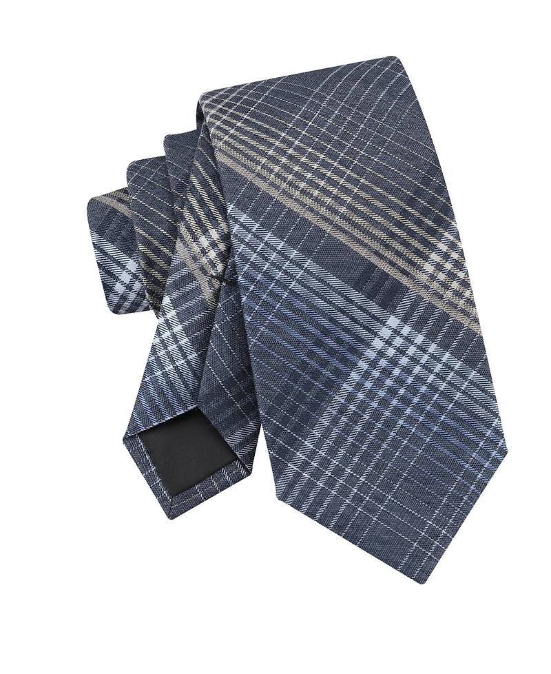 Calvin Klein Men's Kevin Plaid Tie