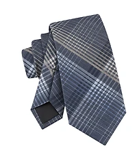 Calvin Klein Men's Kevin Plaid Tie