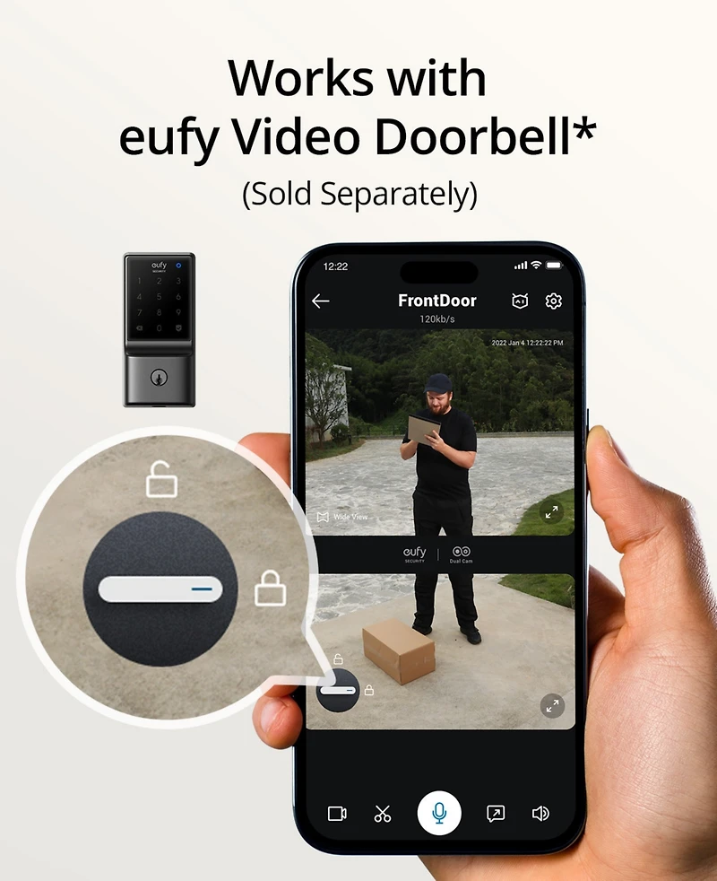 eufy Security Smart Lock C210 Black