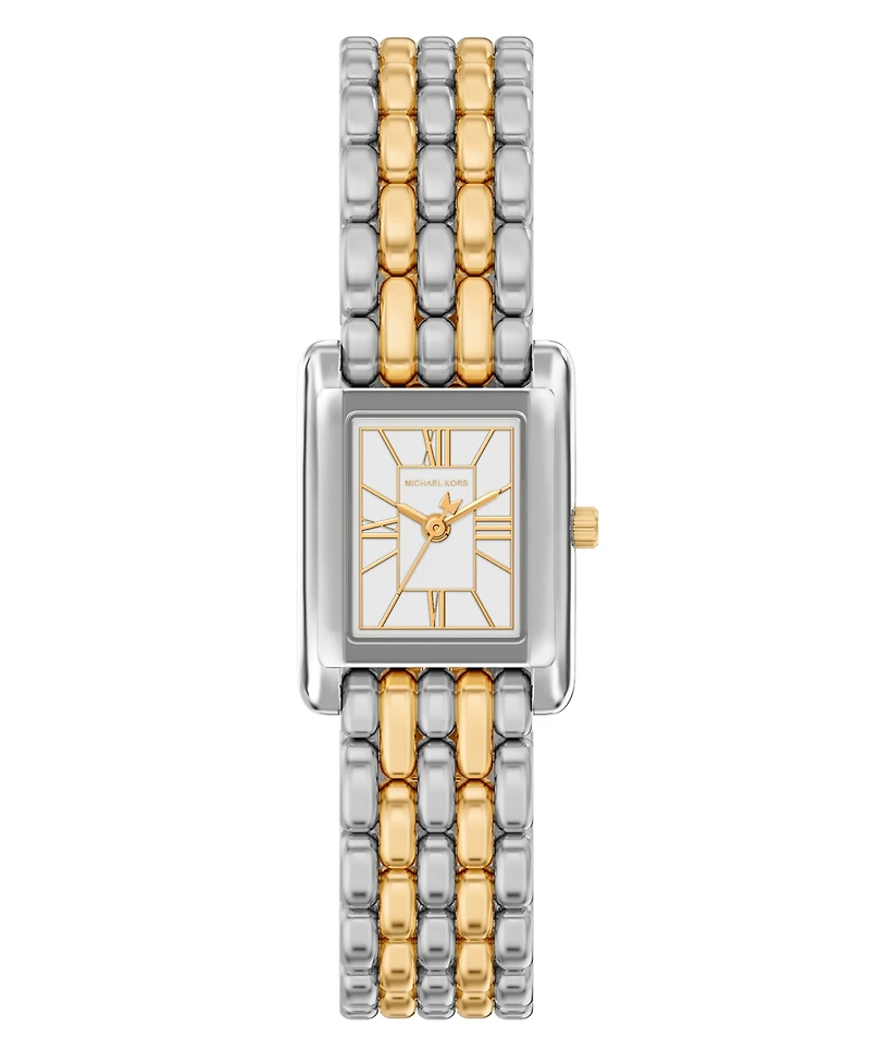 Michael Kors Women's Essex Three-Hand Two-Tone Stainless Steel Watch, 20mm