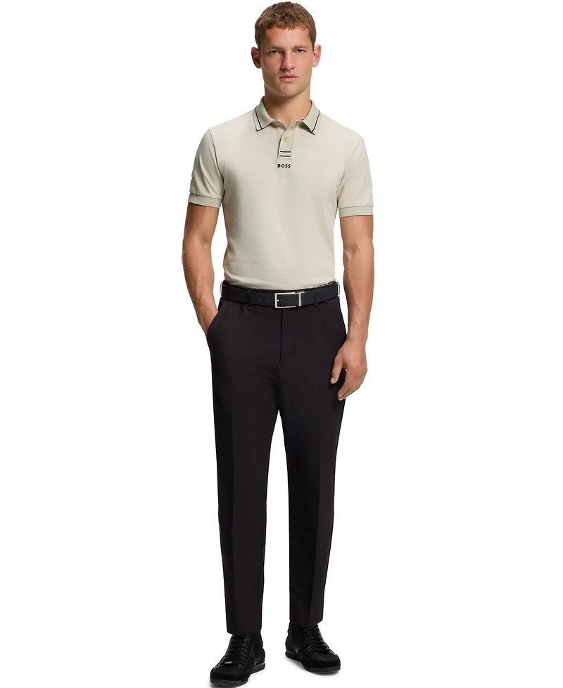 Boss by Hugo Men's Cotton Pique Slim-Fit Polo Shirt