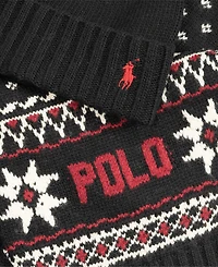 Polo Ralph Lauren Men's Nordic Beanie and Scarf Gift, 2-Piece Set