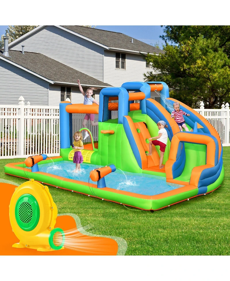 Sugift 480W Air Blower Air Pump Fan with Convenient Handle and Ground Stakes