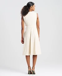 Natori Women's Solid Crewneck Midi Dress