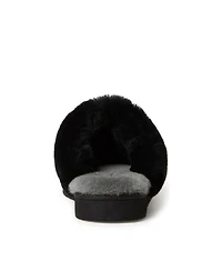 Fireside By Dearfoams Women's Sydney Genuine Shearling Scuff Slipper