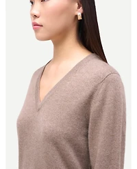 Gobi Cashmere Women's Timeless Cashmere V-Neck Sweater