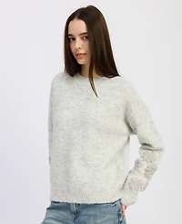 En Saison Women's Alannah Crewneck Sweater