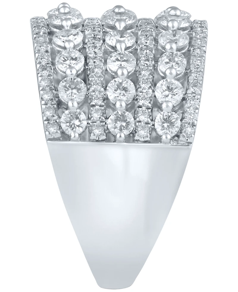 Macy's White Diamond Ring (2 ct. t.w.) in 10k White Gold