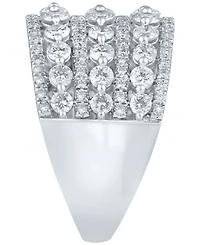 Macy's White Diamond Ring (2 ct. t.w.) in 10k White Gold