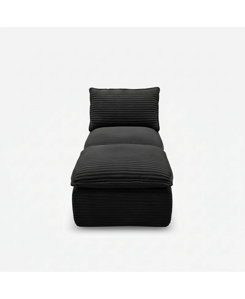 Streamdale Furniture Streamdale Modern corduroy cloud sofa