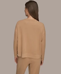 Donna Karan Weekend Women's Crew Neck Top