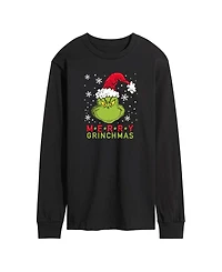 Airwaves Men's The Grinch Merry Grinchmas Graphic Long-Sleeve T-Shirt