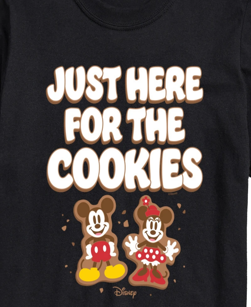 Airwaves Men's Disney Just Here For The Cookies Short-Sleeve Graphic T-Shirt