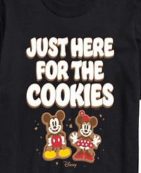 Airwaves Men's Disney Just Here For The Cookies Short-Sleeve Graphic T-Shirt